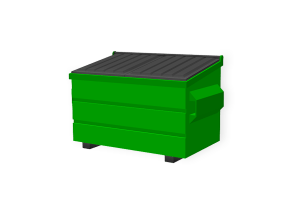 8 Yard Front Load Dumpster