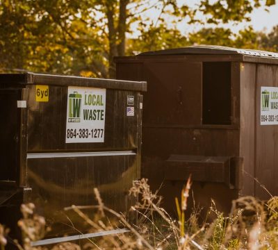 Local-Waste-Upstate-SC-2-Dumpsters
